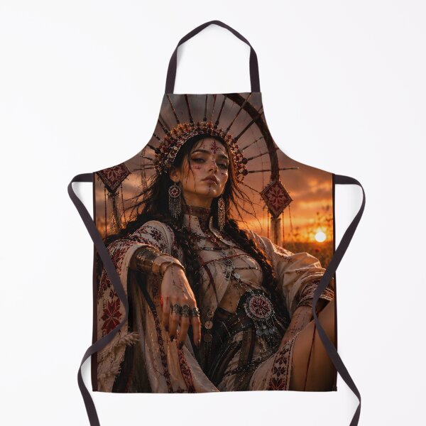 Item preview, Living Motanka Doll | Ukrainian Fantasy Queen Art designed and sold by Vaelia.