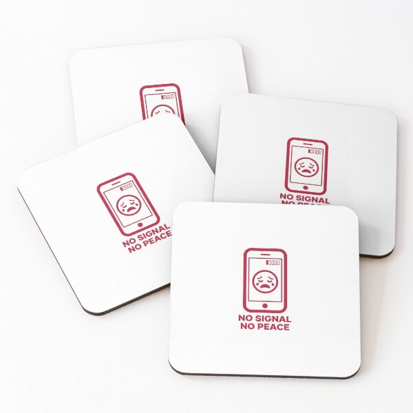 Item preview, No Signal No Peace Dead Zone Phone Struggle designed and sold by NeonNerd Studio.