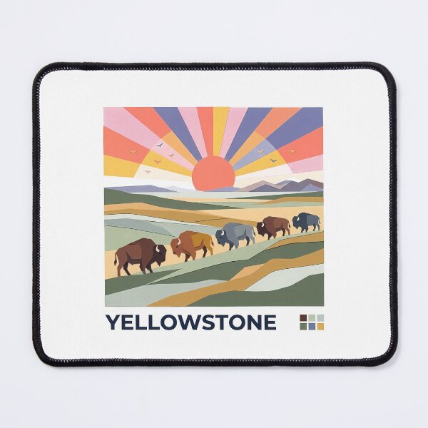 Item preview, Yellowstone National Park Souvenir designed and sold by OzzFrequency.