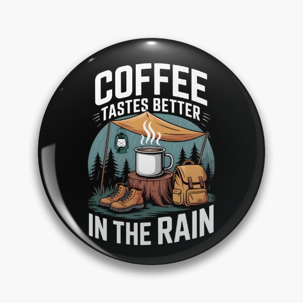 Item preview, Coffee Tastes Better In The Rain designed and sold by MooonTees.