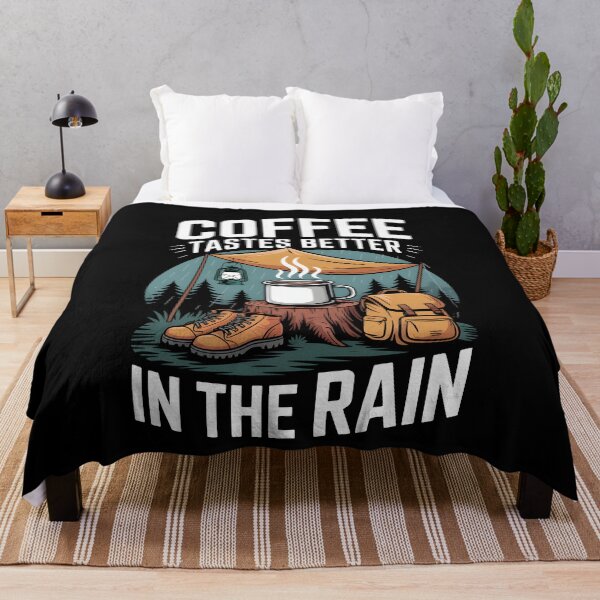 Item preview, Coffee Tastes Better In The Rain designed and sold by MooonTees.