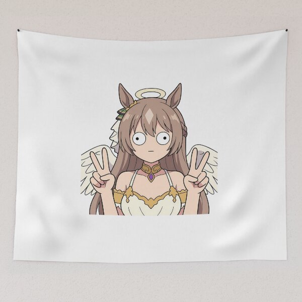 Item preview, Satono Diamond Uma Musume Angel Halo Peace Pose designed and sold by earlobejerk.
