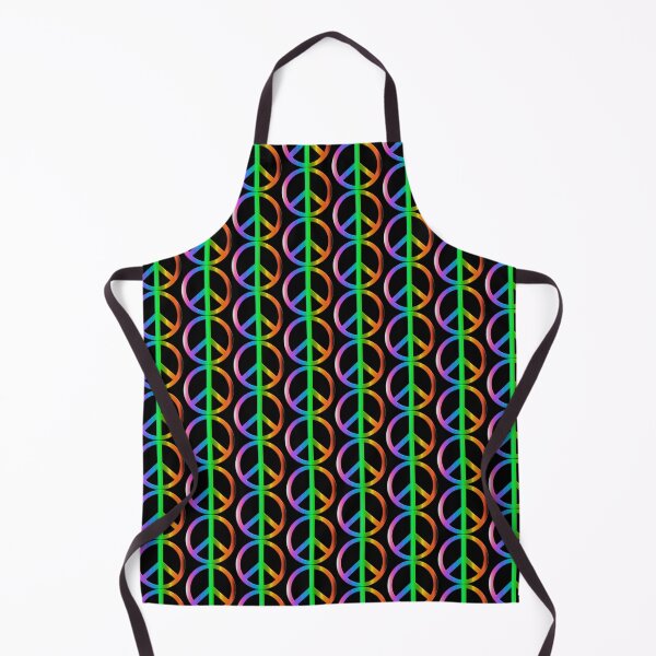 Item preview, Vibrant Rainbow Gradient Peace Symbol Art designed and sold by laxmanrajart.