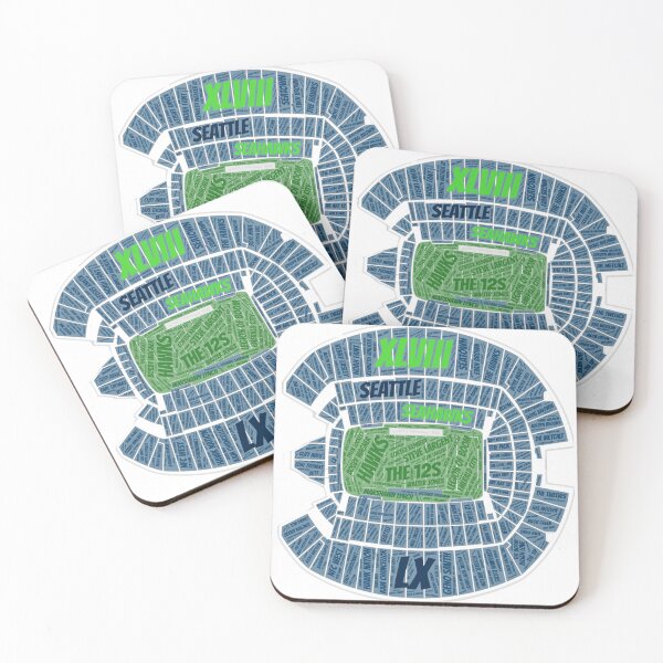 Item preview, Seahawks Stadium - 2026 Update designed and sold by QuotablesGeek.