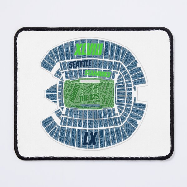 Item preview, Seahawks Stadium - 2026 Update designed and sold by QuotablesGeek.