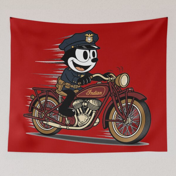 Item preview, Felix the Cat - The Mischevious Arm of the Law designed and sold by VoglR.