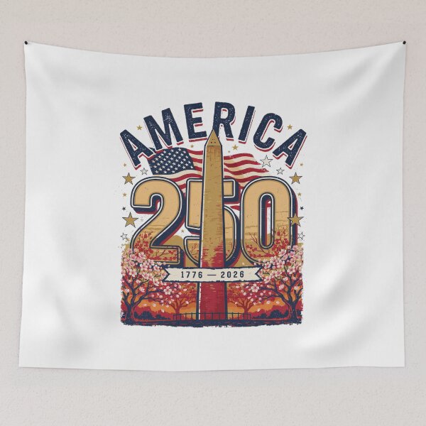 Item preview, America 250 Semiquincentennial Washington DC 1776-2026 Vintage USA Tee v6 designed and sold by DarylWelsh2024.