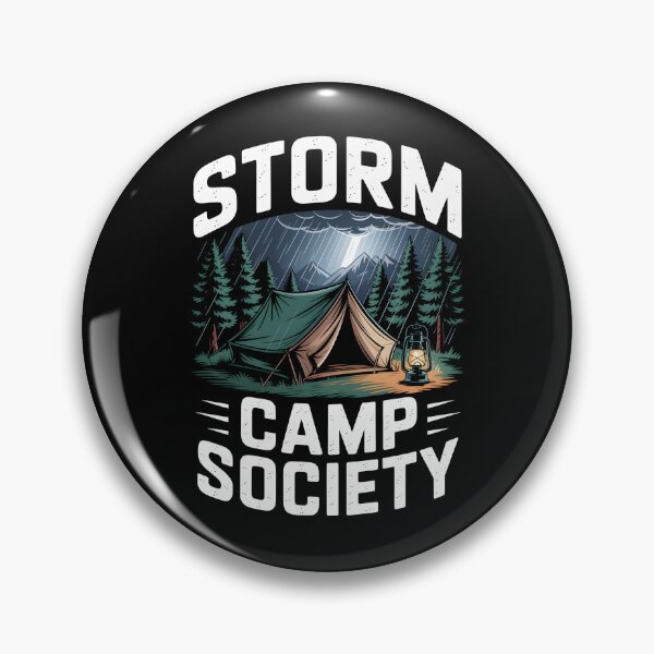 Item preview, Rain Camping Storm Camp Society designed and sold by MooonTees.