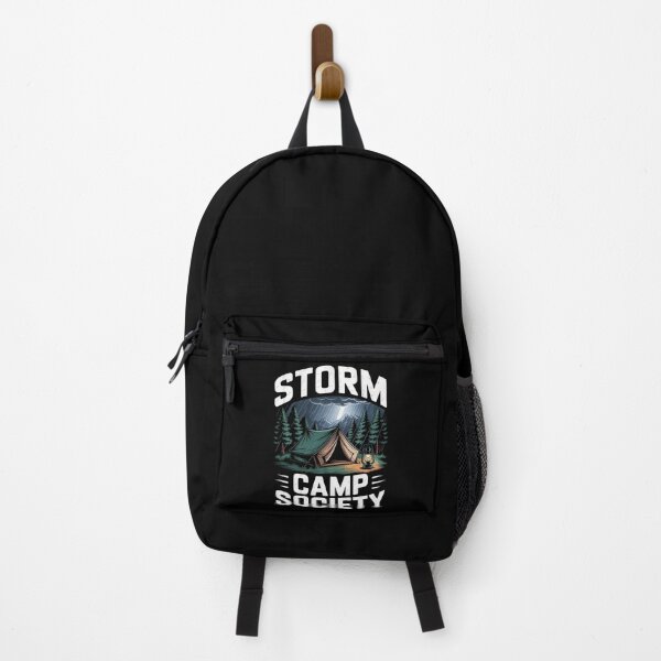Item preview, Rain Camping Storm Camp Society designed and sold by MooonTees.
