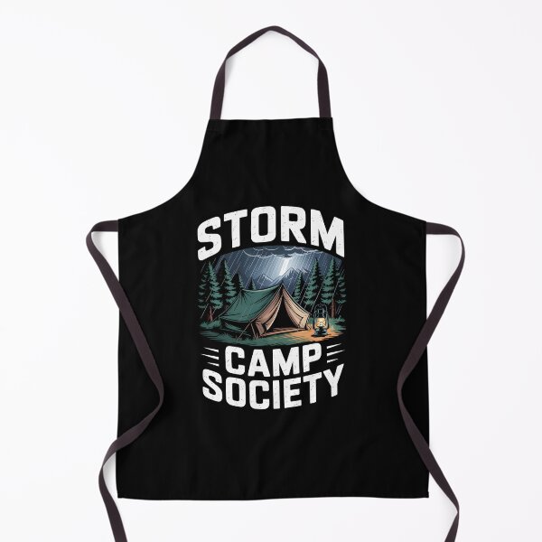 Item preview, Rain Camping Storm Camp Society designed and sold by MooonTees.