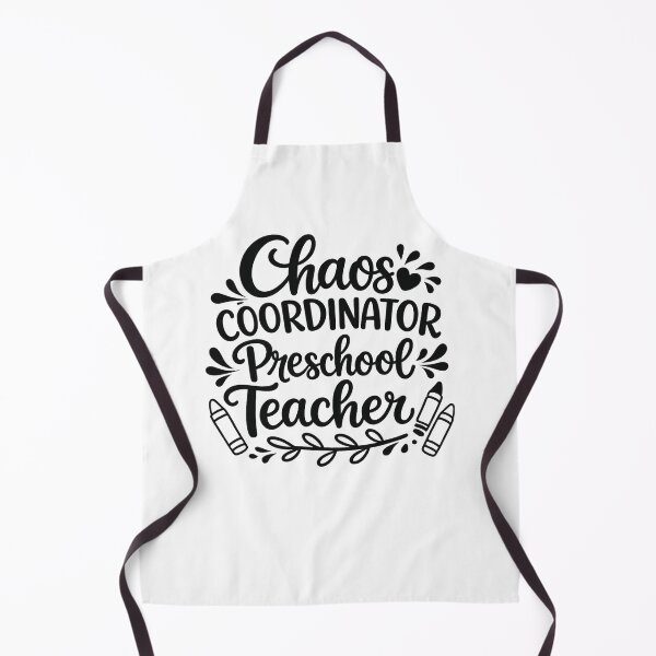 Item preview, chaos coordinator preschool teacher,Back to School designed and sold by CloudyPress.