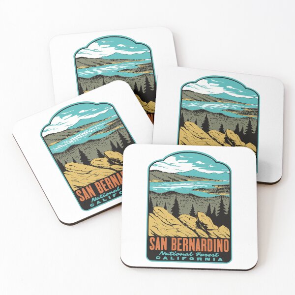 Item preview, Castle Rock Big Bear San Bernardino Forest Retro Poster designed and sold by HalpinDesign.