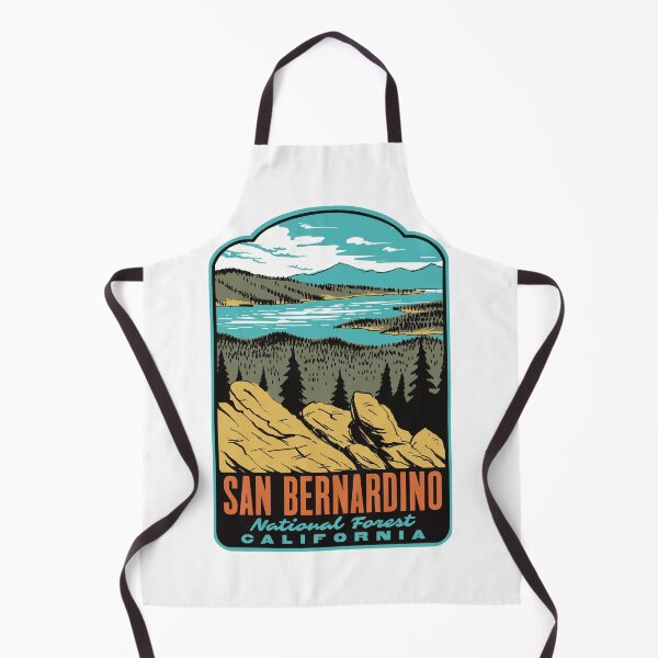 Item preview, Castle Rock Big Bear San Bernardino Forest Retro Poster designed and sold by HalpinDesign.