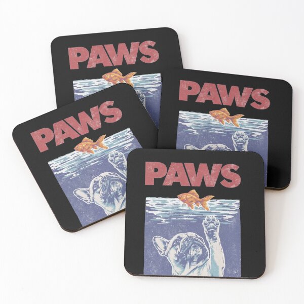 Item preview, Paws Funny French Bulldog Chasing Goldfish designed and sold by Gbriel3.