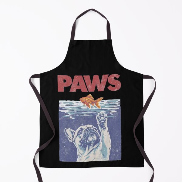 Item preview, Paws Funny French Bulldog Chasing Goldfish designed and sold by Gbriel3.