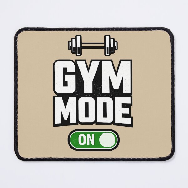 Item preview, Gym Mode On Funny Barbell Workout Fitness designed and sold by PACS0011.