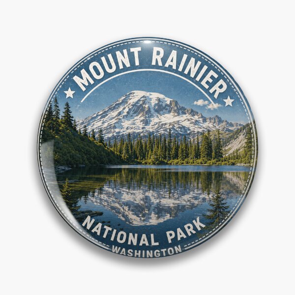 Item preview, Mount Rainier National Park designed and sold by HaydenMillepied.