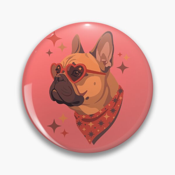 Item preview, Starry Heart Frenchie designed and sold by JEMAR Designs.
