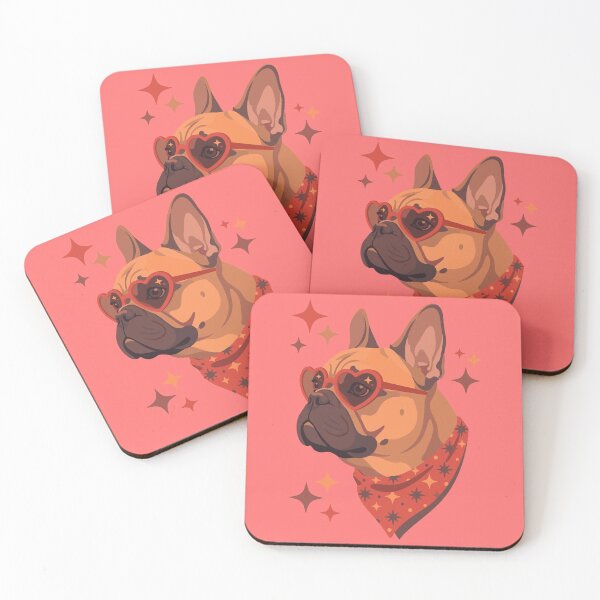 Item preview, Starry Heart Frenchie designed and sold by JEMAR Designs.