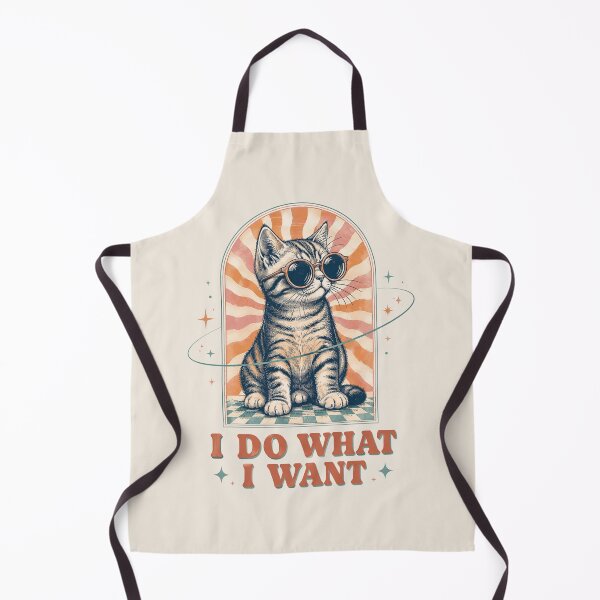 Item preview, I Do What I Want Girls Kitten, Funny Sassy Cat Lover, Boho Natural designed and sold by Quiajia.