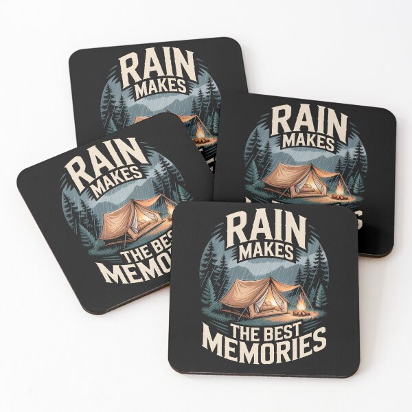 Item preview, Rain Camping Makes The Best Memories designed and sold by MooonTees.