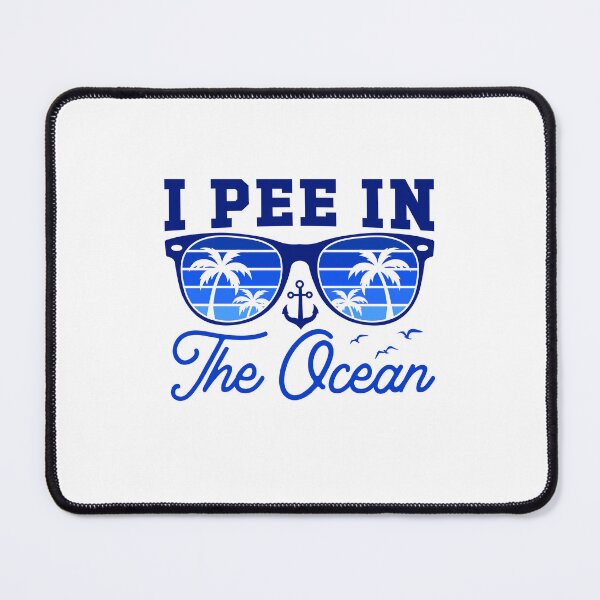 Item preview, I Pee in The Ocean Funny Swimming Humor designed and sold by gunaone-design.