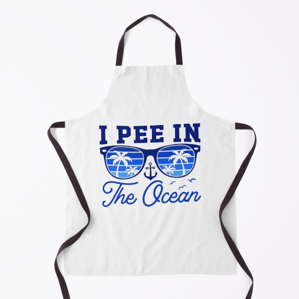 Item preview, I Pee in The Ocean Funny Swimming Humor designed and sold by gunaone-design.