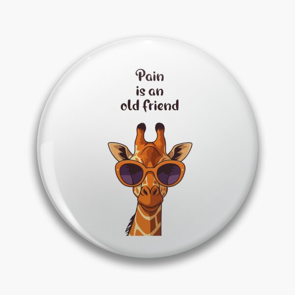 Item preview, Pain is an old friend designed and sold by AyushkaAgarwal.