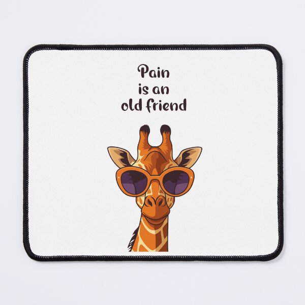 Item preview, Pain is an old friend designed and sold by AyushkaAgarwal.