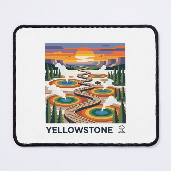 Item preview, Yellowstone National Park Souvenir designed and sold by OzzFrequency.