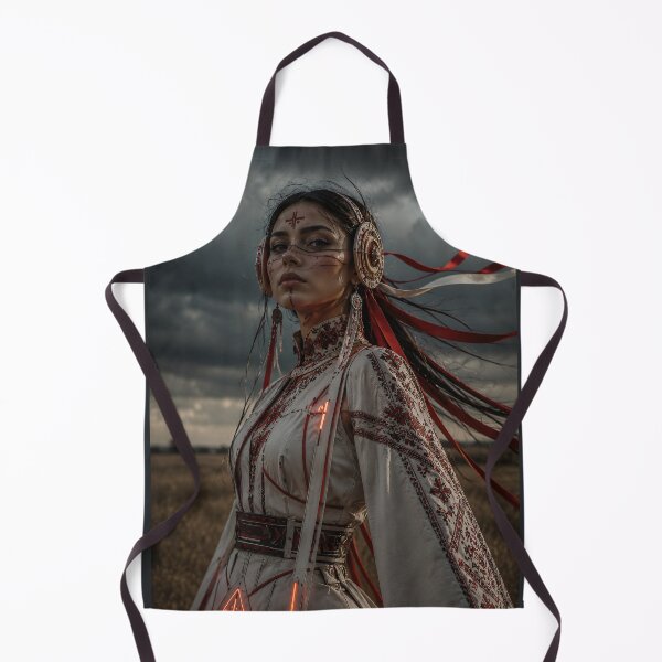 Item preview, Futuristic Ukrainian Embroidery Cyberpunk Folk Art designed and sold by Vaelia.