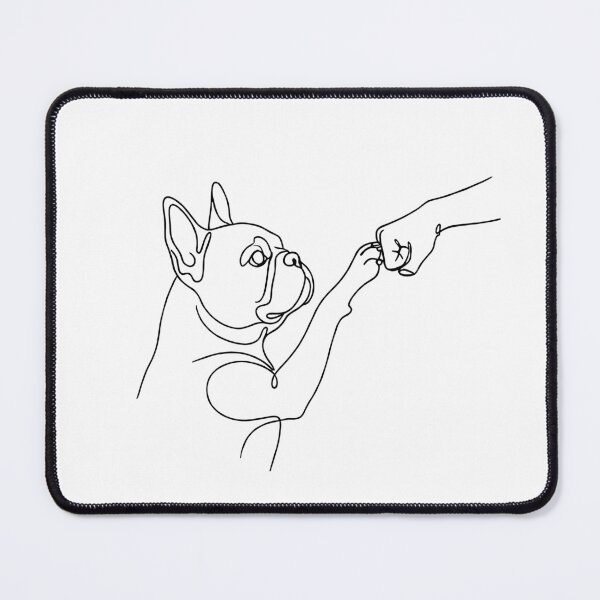 Item preview, Paw & Fist Bump Dog Lover Tee – French Bulldog Owner Friendship designed and sold by CanvasKitchen.