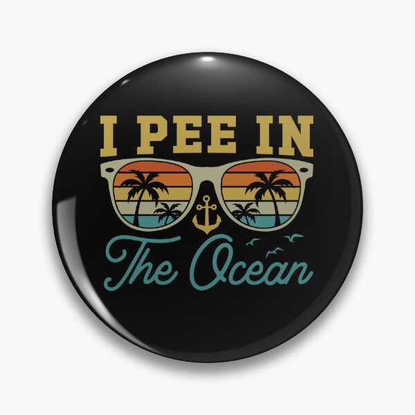 Item preview, I Pee in The Ocean designed and sold by gunaone-design.