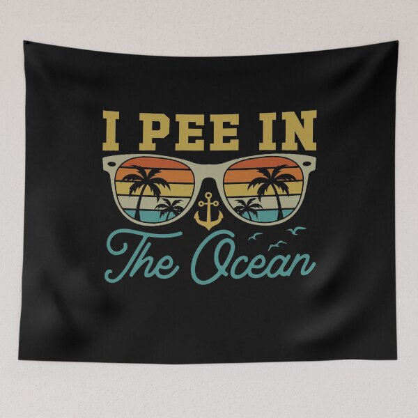 Item preview, I Pee in The Ocean designed and sold by gunaone-design.
