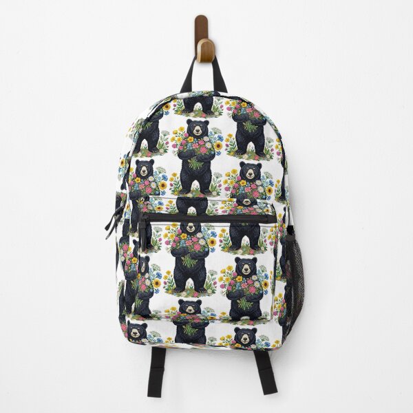 Item preview, Wildflower Black Bear designed and sold by TeeARTHY.