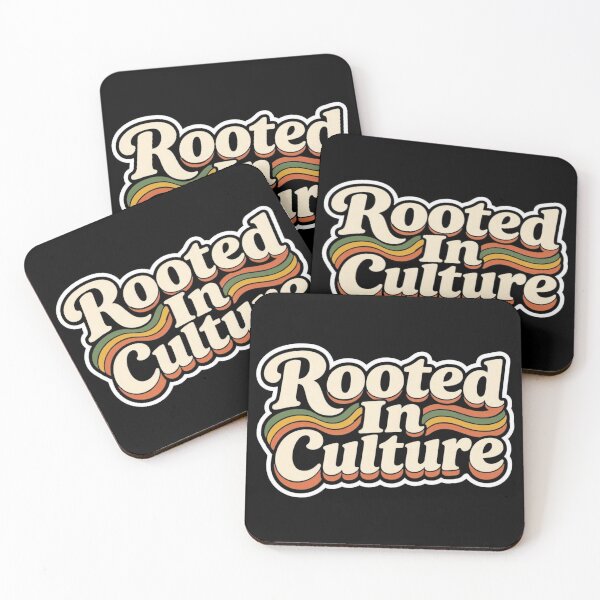 Item preview, Aesthetic Rooted In Culture Vintage Retro Quote designed and sold by VibeCraft Studio By Jo.