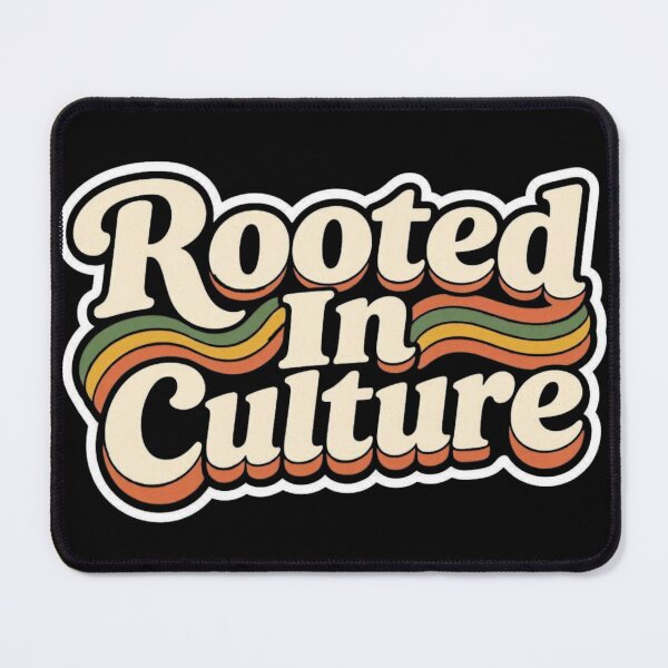 Item preview, Aesthetic Rooted In Culture Vintage Retro Quote designed and sold by VibeCraft Studio By Jo.