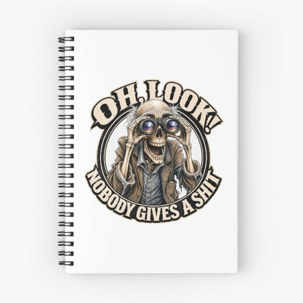Item preview, Oh Look! Nobody Gives a Sh*t | Funny Skeleton Sarcastic  designed and sold by Wilcox PhotoArt.
