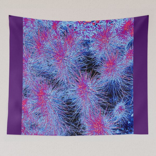 Item preview, Arizona Ground Foliage Cactus in Blues and Reds designed and sold by meganlaub1.