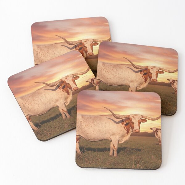 Item preview, Longhorn and calf designed and sold by Ranch Photography .