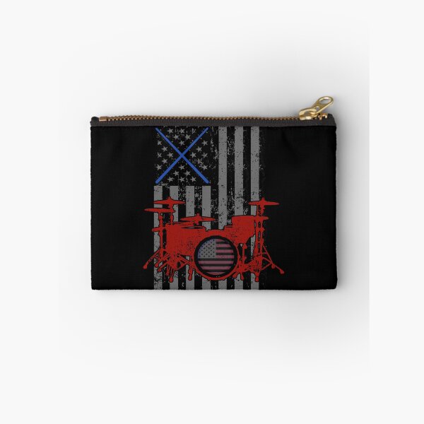 Item preview, Drummer Gift American Pride Drumset On American Flag designed and sold by shoppzee.