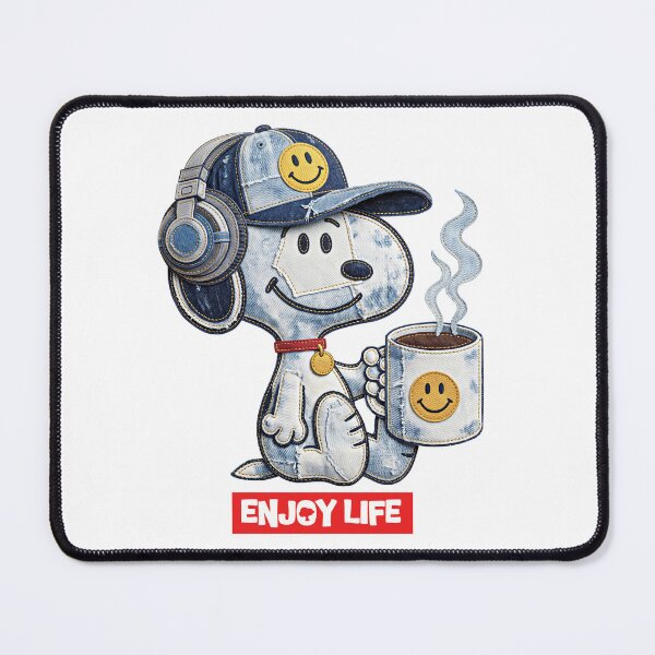 Item preview, Enjoy Life snoopy designed and sold by TOM JACK.