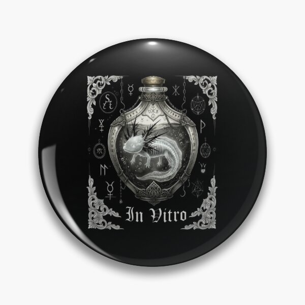 Item preview, In Vitro Axolotl Alchemical Potion Gothic  designed and sold by SipWithStyleArt.