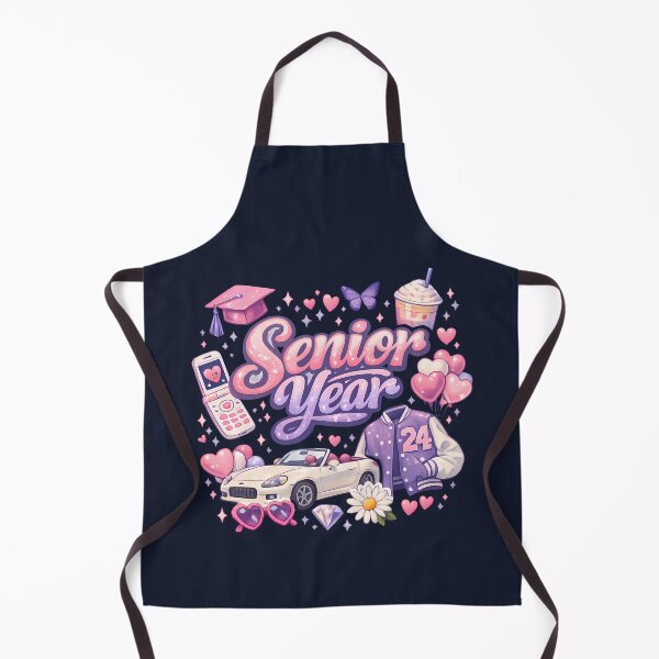 Item preview, Senior Year Y2K Trendy Girl Aesthetic Retro Vintage Girly Back to School Graduation Gift designed and sold by Artycom.