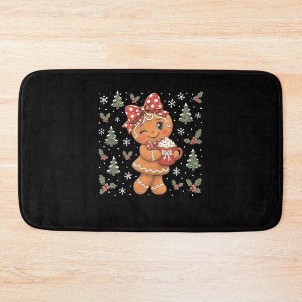 Item preview, Cute Gingerbread Christmas Snow Xmas Women Girls Kids  designed and sold by clothesy7.