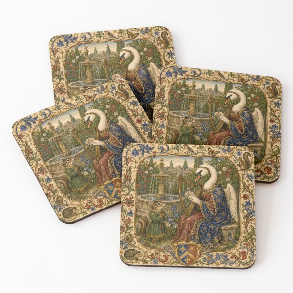 Item preview, The Swan Harpist’s Enchanted Garden Recital designed and sold by Drift Pattern Studio.