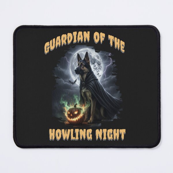 Item preview, Guardian of the Howling Night, German Shepherd Design designed and sold by PawPlanetPro.