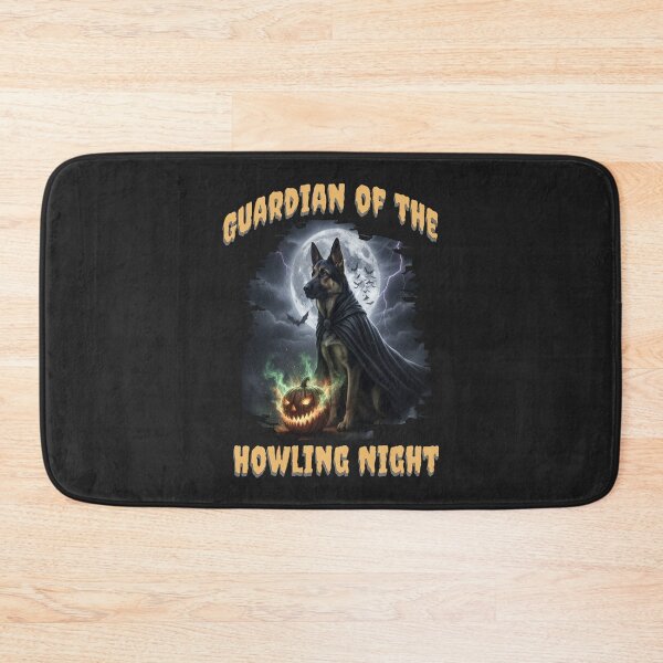 Item preview, Guardian of the Howling Night, German Shepherd Design designed and sold by PawPlanetPro.