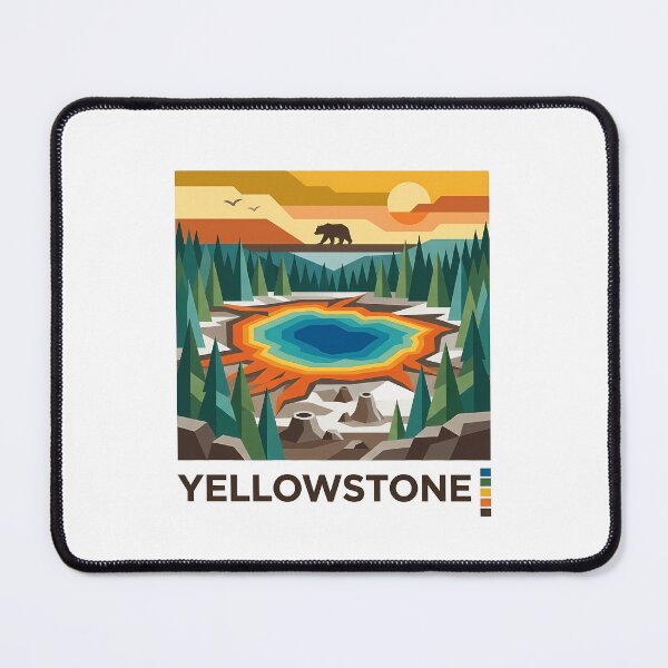 Item preview, Yellowstone National Park Souvenir designed and sold by OzzFrequency.