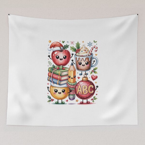 Item preview, Cute School Supplies Festive Arrangement designed and sold by jkrphoto.